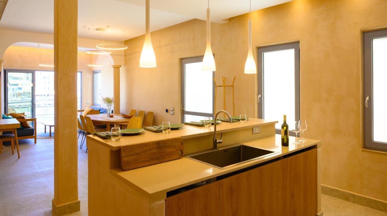 Asteria Seafront Luxury Apartment Agios Nikolaos Exterior foto